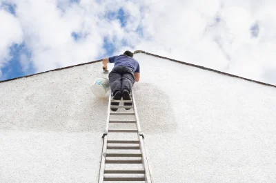 Peinture extérieure à Montholon — façades et ravalement
